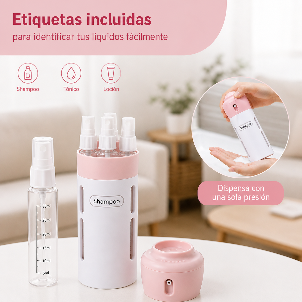 Dispensador 4 en 1
