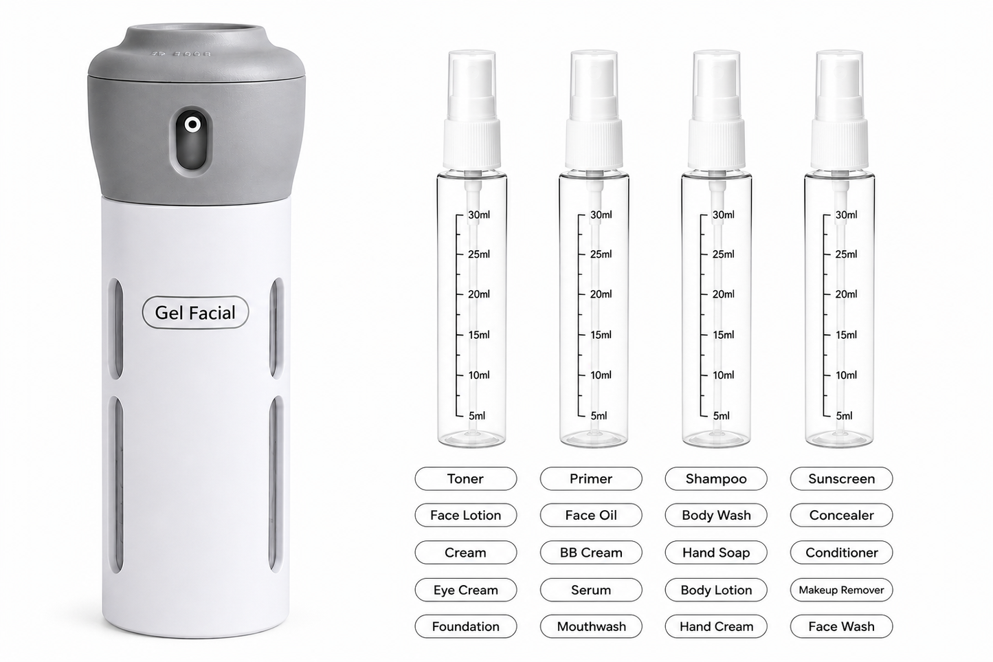 Dispensador 4 en 1